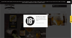 Desktop Screenshot of cervezasonline.com